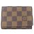Visitenkartenetui Louis Vuitton Damier Damier ebene
