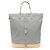 Zaino con zip in titanio Monogram Louis Vuitton Grigio