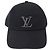 Boné de algodão preto masculino Louis Vuitton - vista 2