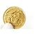 Orecchini a clip dorati Chanel D'oro - vista 6