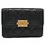 Chanel Boy Chanel Matelasse Coco Mark Small Flap Wallet Black