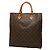 Louis Vuitton Monogram Sac Plat Handtasche M51140 Braun - Ansicht 2