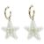 Orecchini a cerchio Chanel ABC780 Argento Bianco D'oro - vista 2