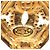 Vintage Chanel vergoldete Clip-Ohrringe Golden - Ansicht 3