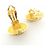 Orecchini a clip dorati Chanel D'oro - vista 7