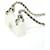Collana Chanel ABA003 Nero Bianco D'oro  - vista 4