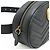 Bolsa de cinto em couro acolchoado preto GG Marmont da Gucci - vista 7