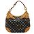 Greta Schultertasche Monogramm Multicolor Louis Vuitton Schwarz