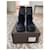 Roberto Cavalli Botas de camurça pretas com studs e fivela Preto  - vista 2