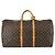 Borsa Keepall Louis Vuitton in tela Monogram 60 Marrone - vista 2