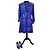 Autre Marque Completo sartoriale anni '80 cappotto, vestito, scarpe e borsa