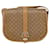 Céline Celine Vintage Macadam Canvas Small Beige