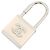 Charm per borsa Chanel Marchio Coco con lucchetto Bianco - vista 3