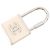 Charm per borsa Chanel Marchio Coco con lucchetto Bianco - vista 4