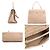 Borsa a mano Saint Laurent rosa beige - vista 2