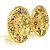 Orecchini a clip in metallo dorato Chanel D'oro - vista 2