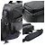 Borsa a spalla in PVC nero Gucci - vista 3