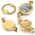 Bracciale Charm Louis Vuitton Argento D'oro - vista 3