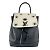 Zaino LockMe di Louis Vuitton Nero Bianco sporco