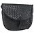 BORSA A SPALLA IN PELLE INTRECCIATO BOTTEGA VENETA NERA ORO Auth mr1793 Nero D'oro