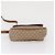 Céline Borsa a Spalla in Tela Macadam CELINE PVC Beige Oro Auth 163376 D'oro - vista 10