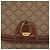 Céline Borsa a Spalla in Tela Macadam CELINE PVC Beige Oro Auth 163376 D'oro - vista 15