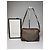 Bolso de cuero monograma Gucci vintage gris marrón - vista 12