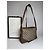 Bolso de cuero monograma Gucci vintage gris marrón - vista 15