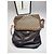 Bolso de cuero monograma Gucci vintage gris marrón - vista 2