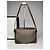 Bolso de cuero monograma Gucci vintage gris marrón - vista 8