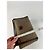 Triomphe Céline Clutch in Pelle Monogramma Celine Paris Vintage Beige Marrone - vista 13