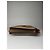 Triomphe Céline Clutch in Pelle Monogramma Celine Paris Vintage Beige Marrone - vista 9