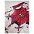 Vintage Emilio Pucci Abstraktes Kleid / Oberteil Rot Weiß XS - Ansicht 6