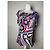 Vintage Emilio Pucci abstraktes mehrfarbiges Oberteil XL - Ansicht 12