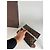 Vintage Louis Vuitton Damier Monogram Leder Clutch Braun - Ansicht 11