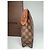 Vintage Louis Vuitton Damier Monogram Leder Clutch Braun - Ansicht 7