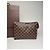 Vintage Louis Vuitton Damier Monogram Leder Clutch Braun - Ansicht 8