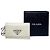 Saffiano Vintage Prada Triangle Leather Key/Card Holder White