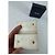 Saffiano Vintage Prada Triangle Leather Key/Card Holder White - view 4