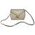 Vintage Givenchy GV3 Leder Umhängetasche / Schultertasche Weiß