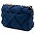 Chanel 19 Chanel Media in Tela e Cotone 19 con patta Blu - vista 2