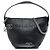Chanel Piccolo perforato Pelle di vitello Logo Occhielli Borsa a secchiello Nero