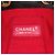 Borsa a secchiello in pelle di agnello trapuntata Chanel CC con catena, nera Nero - vista 5