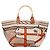 Hermès Toile H Plume Quadrige con Filo Steeple 31 Marrone