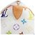 Louis Vuitton Monogram Multicolore Speedy 30 Bianco - vista 5