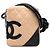 Borsa a tracolla Chanel Mini Pelle di Pecora Cambon Linea Marrone