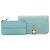 Hermès Togo Dogon Duo Cartera GM Azul - vista 11