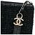 Chanel Medium Tweed y Cuero de ternera Gabrielle O Estuche Pochette Azul - vista 10