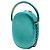 Chanel Matelassé Metallic Caviar Oval Camera Bag mit Regenbogen-Hardware Blau - Ansicht 2