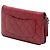 Wallet On Chain Chanel CC Matelassé Lammleder Geldbörse mit Kette Rot - Ansicht 2